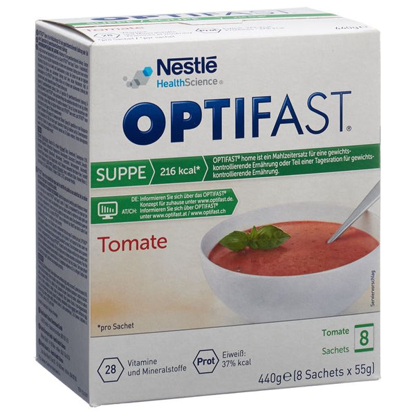 OPTIFAST Suppe Tomate 8 Btl 55 g