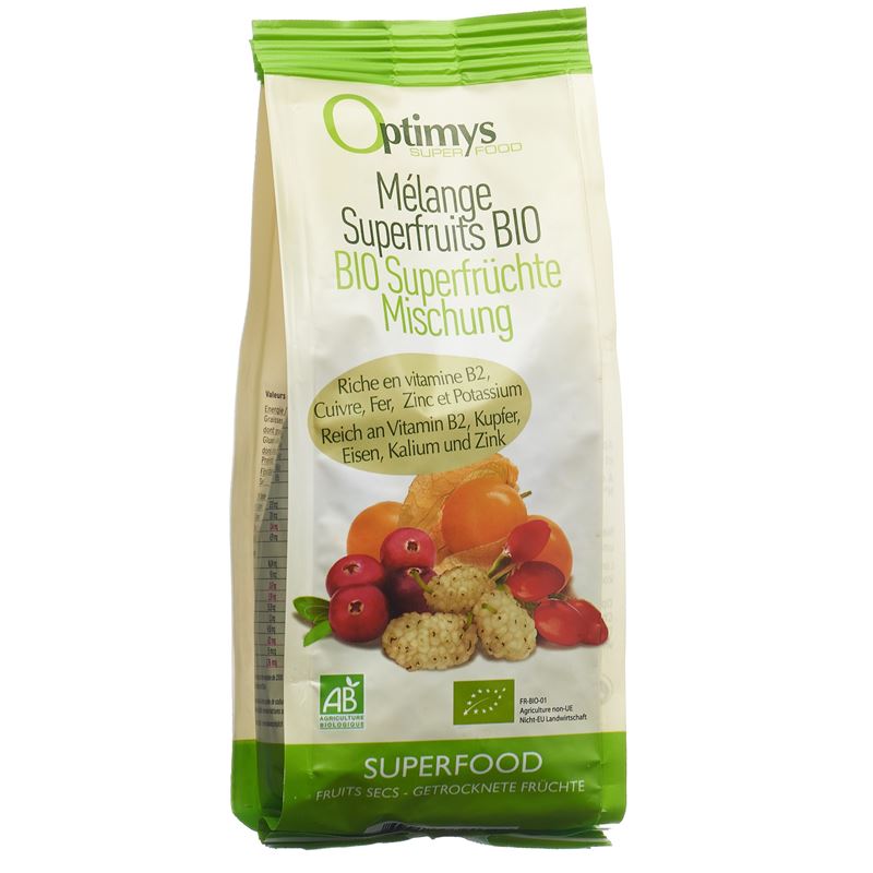 OPTIMYS Mischung aus Superfrüchten Bio 200 g