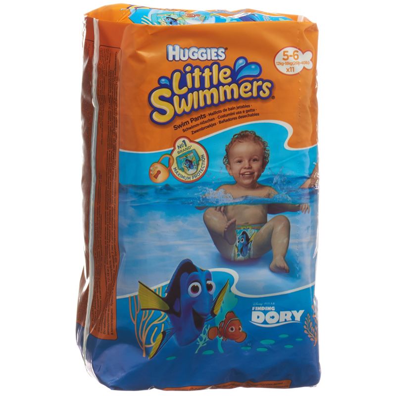 HUGGIES Little Swimmers Windel Gr5-6 11 Stk