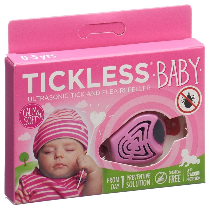 TICKLESS Baby Zeckenschutz rosa