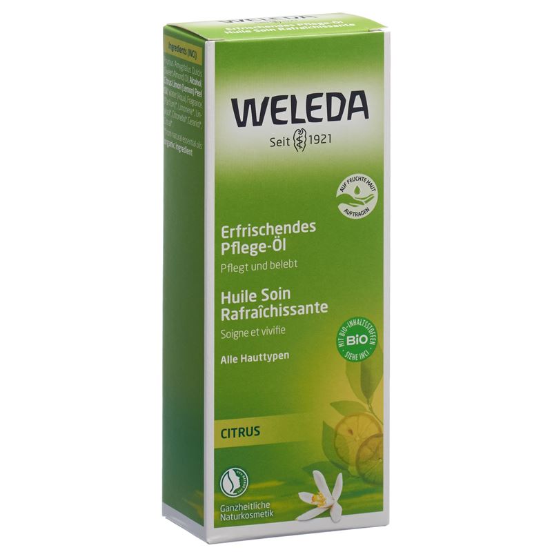 WELEDA CITRUS Erfrischendes Pflege-Öl 100 ml