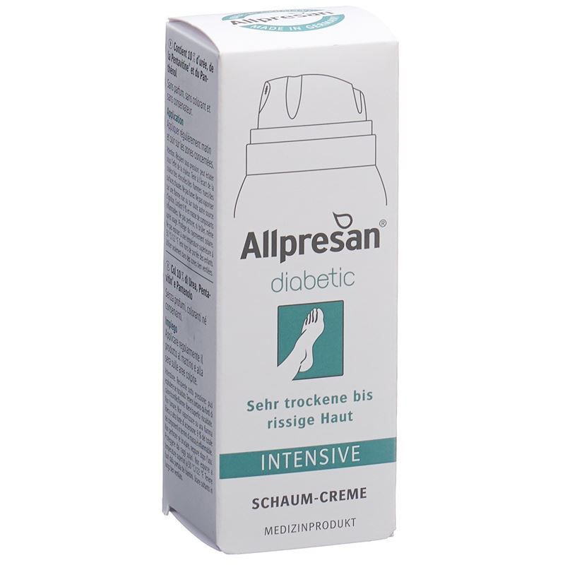 ALLPRESAN diabetic Schaumcr Inten Urea 35 ml