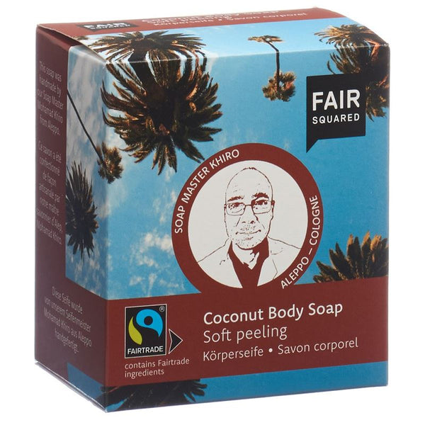FAIR SQUARED Body Soap Coco Soft Peeling 2 x 80 g