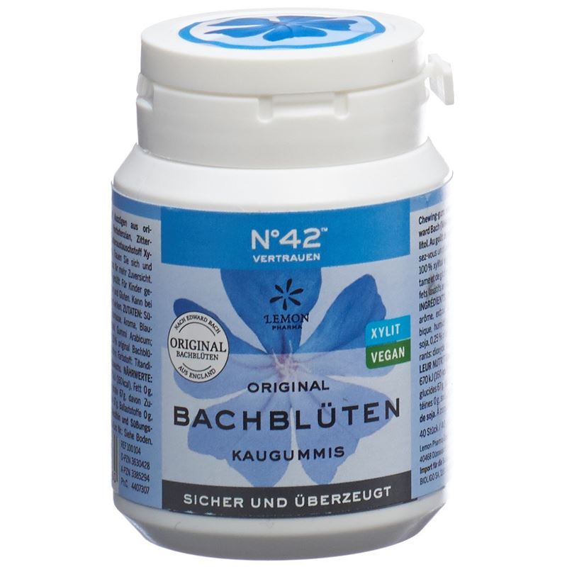 BIOLIGO Dr Bach Kaugummi Selbstvertrauen Ds 60 g