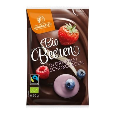 LANDGARTEN Schoko-Beeren-Mix Bio Fairtrade 50 g