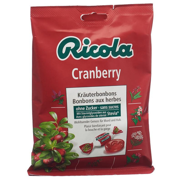RICOLA Cranberry Bonbons oZ m Stevia Btl 125 g