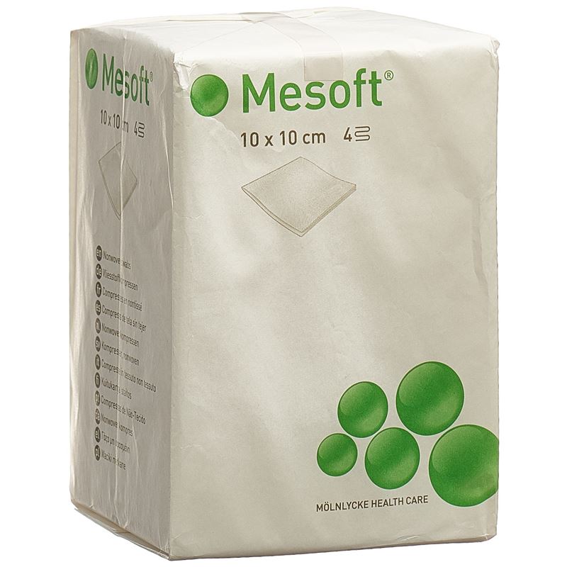 MESOFT NW Kompressen 10x10cm unst 100 Stk