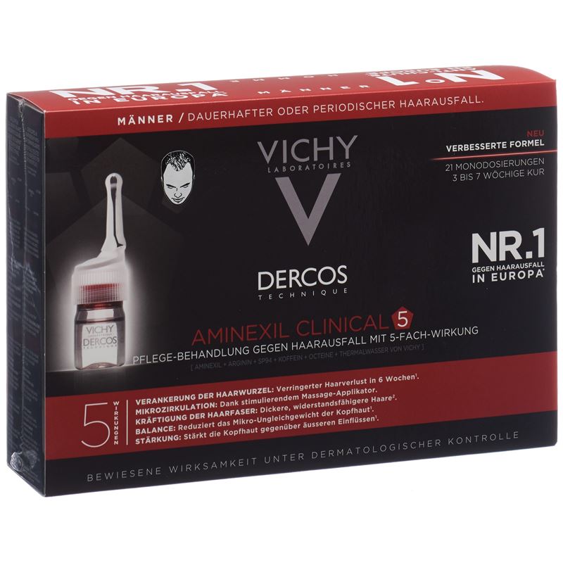 VICHY Dercos Aminexil Clinical 5 Männer 21 x 6 ml