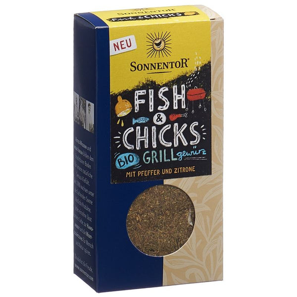 SONNENTOR Fish & Chicks Grillgewürz Btl 55 g