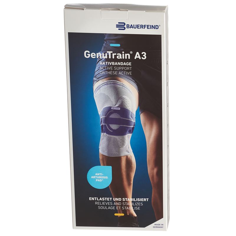 GENUTRAIN A3 Aktivbandage Gr5 links titan