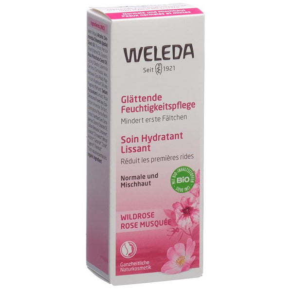 WELEDA Wildrose Feuchtigkeitspflege glättend 30 ml