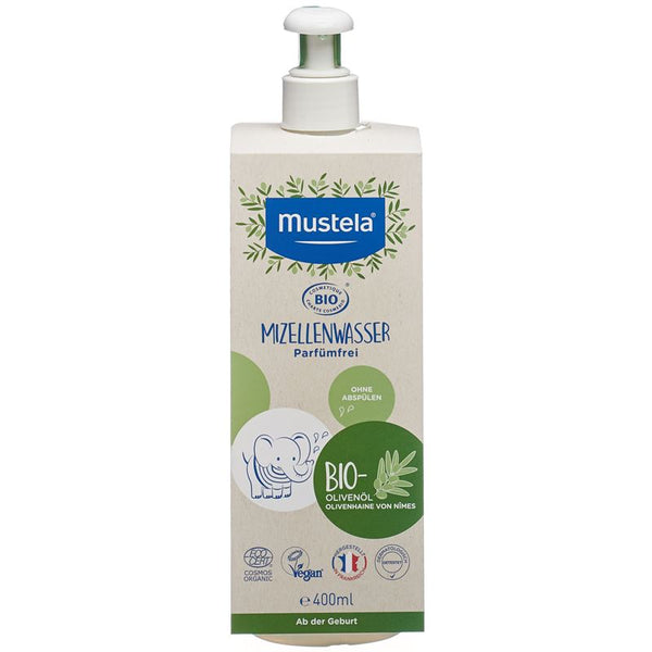 MUSTELA Mizellenwasser BIO 400 ml