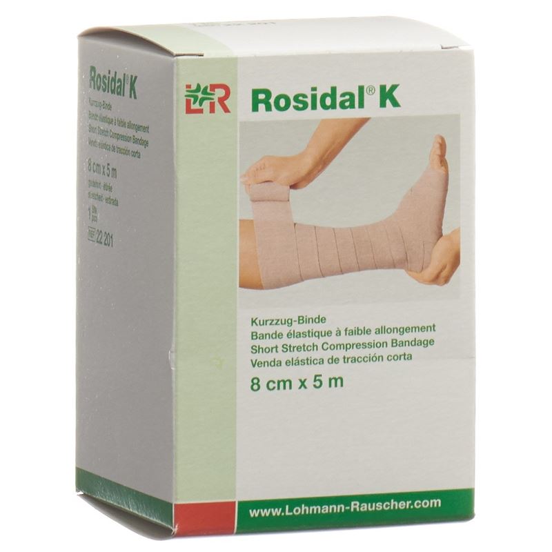 ROSIDAL K Kurzzug-Binde 8cmx5m 10 Stk