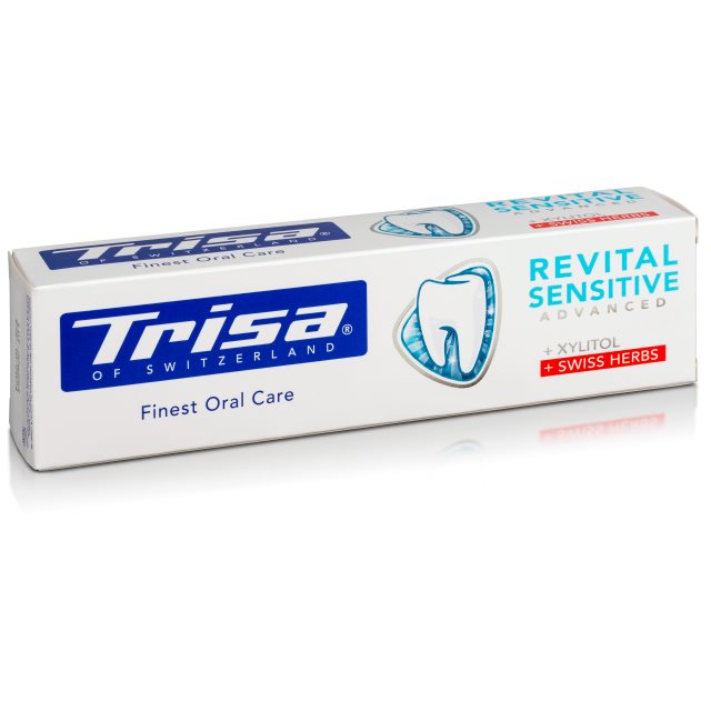 TRISA Zahnpasta Revital Sens Swiss Herbs Tb 75 ml