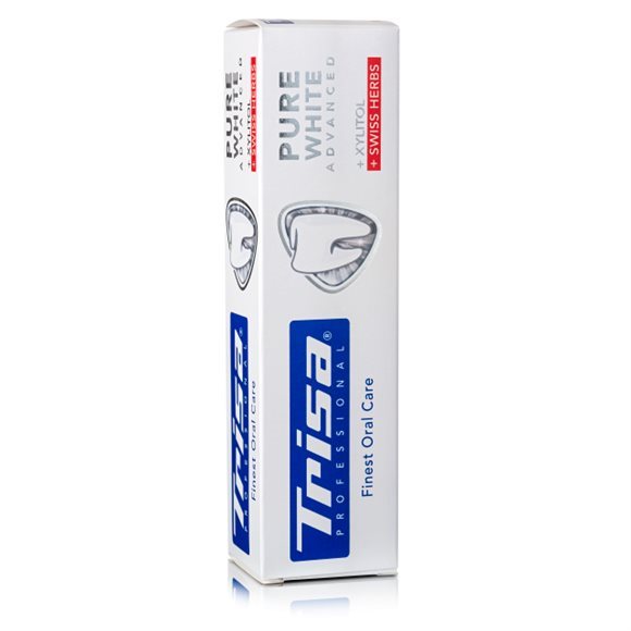 TRISA Pure White Swiss Herbs Tb 75 ml