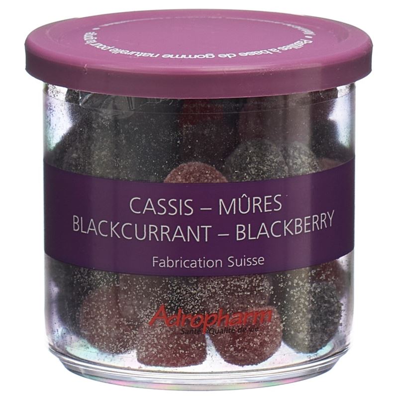 ADROPHARM Cassis-Brombeer reizlind Pastillen 140 g