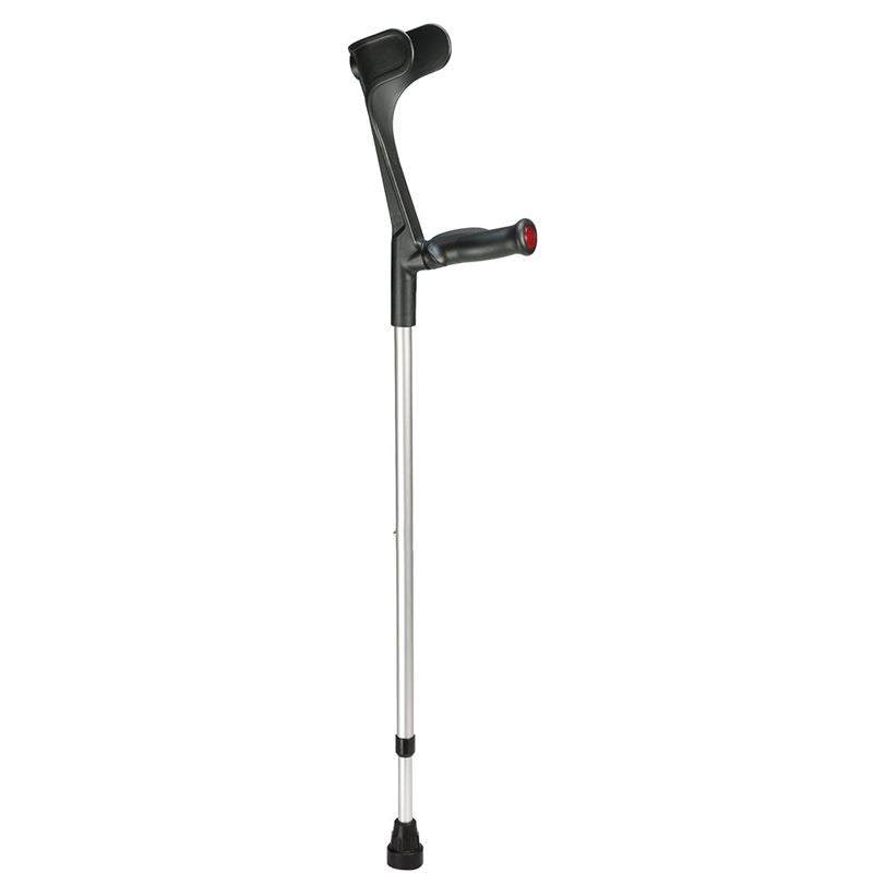 OSSENBERG Krücke alu/schwarz Orthogr 140kg 1 Paar