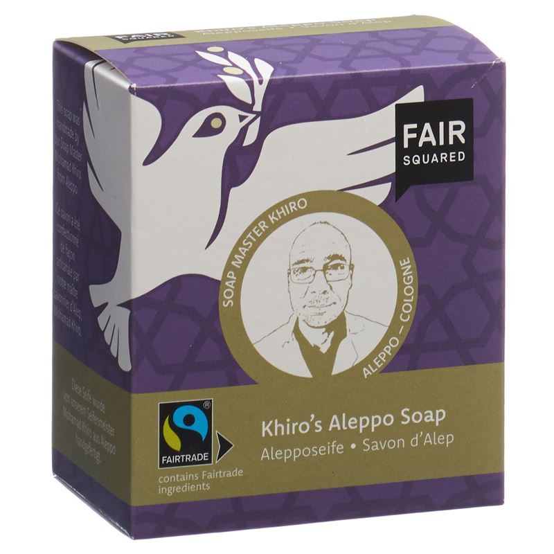 FAIR SQUARED Khiro's Aleppo Seife 200 g