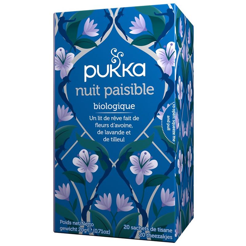 PUKKA Nuit Paisible Thé bio Btl 20 Stk