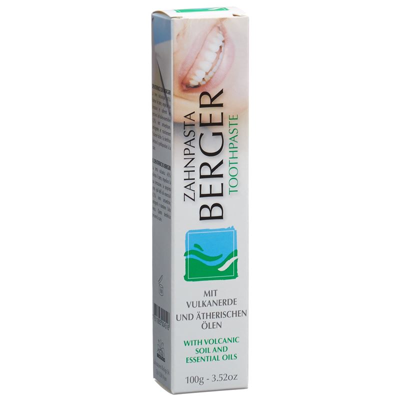 BERGER Dentifrice terre volcanique 100 g