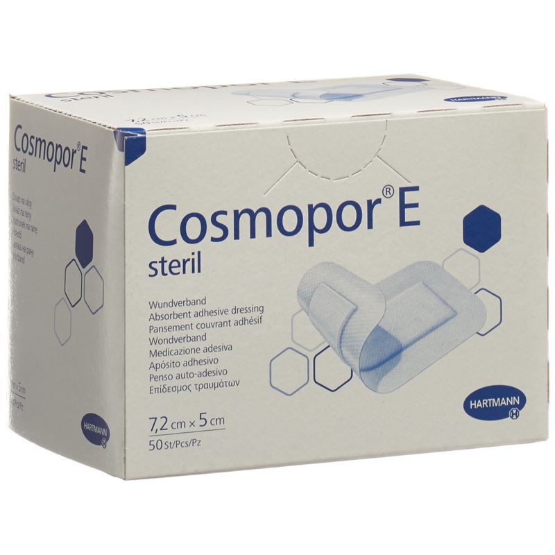 COSMOPOR E Schnellverband 7.2cmx5cm steril 50 Stk