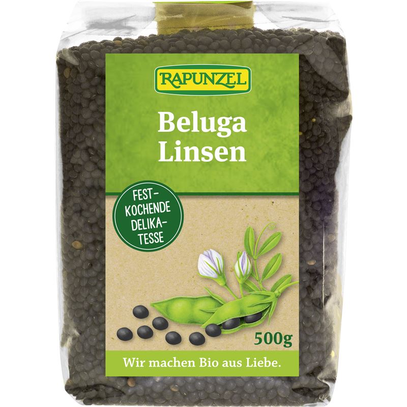 RAPUNZEL Beluga Linsen Btl 500 g