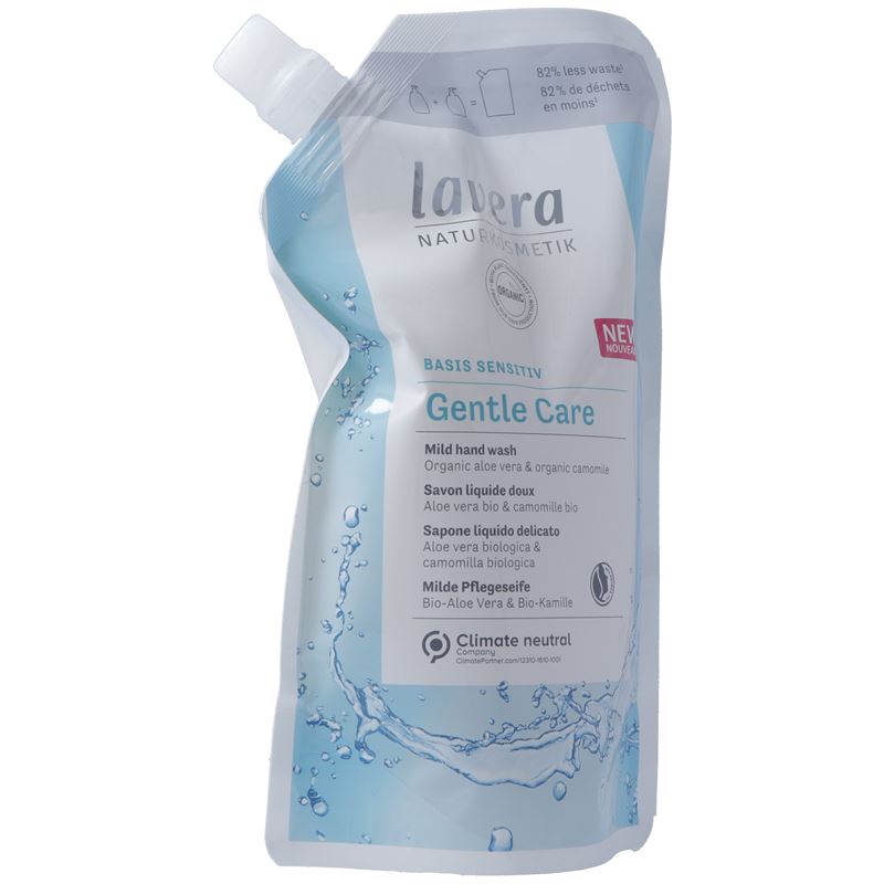 LAVERA Pflegeseife Gentle Care Nachfüllbtl 500 ml