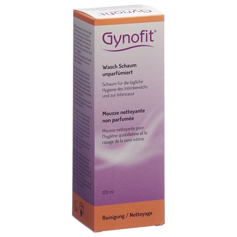 GYNOFIT Wasch Schaum unparfümiert Disp 120 ml