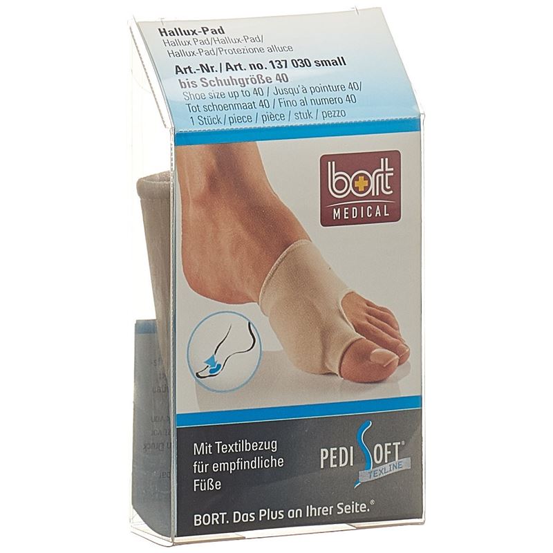 BORT PEDISOFT Texline Hallux Pad S