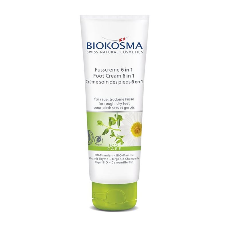 BIOKOSMA Fusscreme 6 in 1 Tb 75 ml