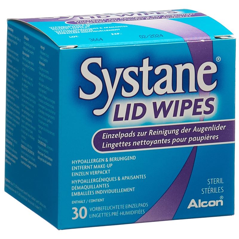 SYSTANE Lid Wipes 30 Stk