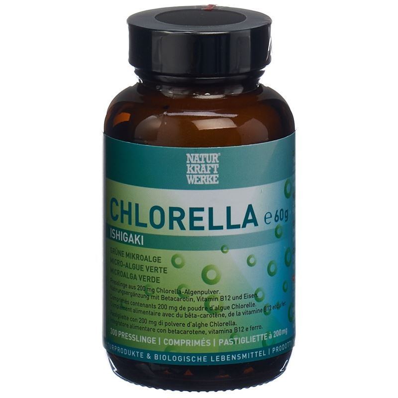 NATURKRAFTWERKE Chlorella Ishigaki Pressl 300 Stk