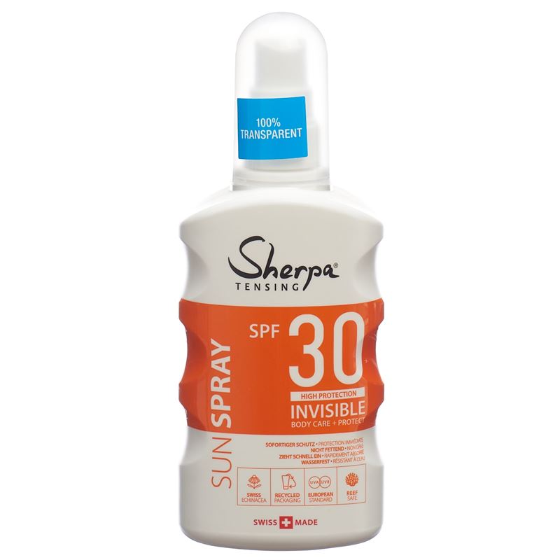 SHERPA TENSING Sonnenspray SPF 30 Invisible 175 ml