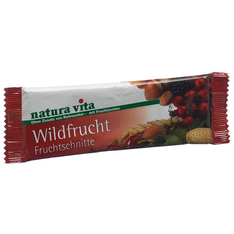 NATURAVITA Fruchtschnitte Wildfrucht 50 g