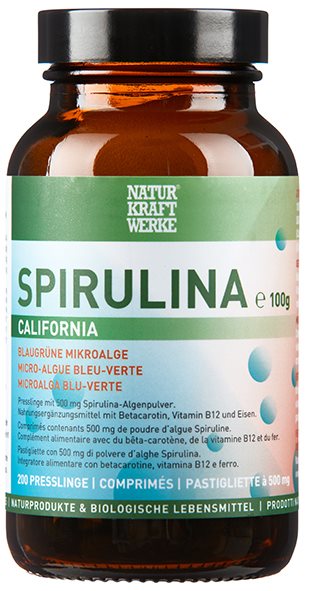 NATURKRAFTWERKE Spirulina Californ Pressl 200 Stk