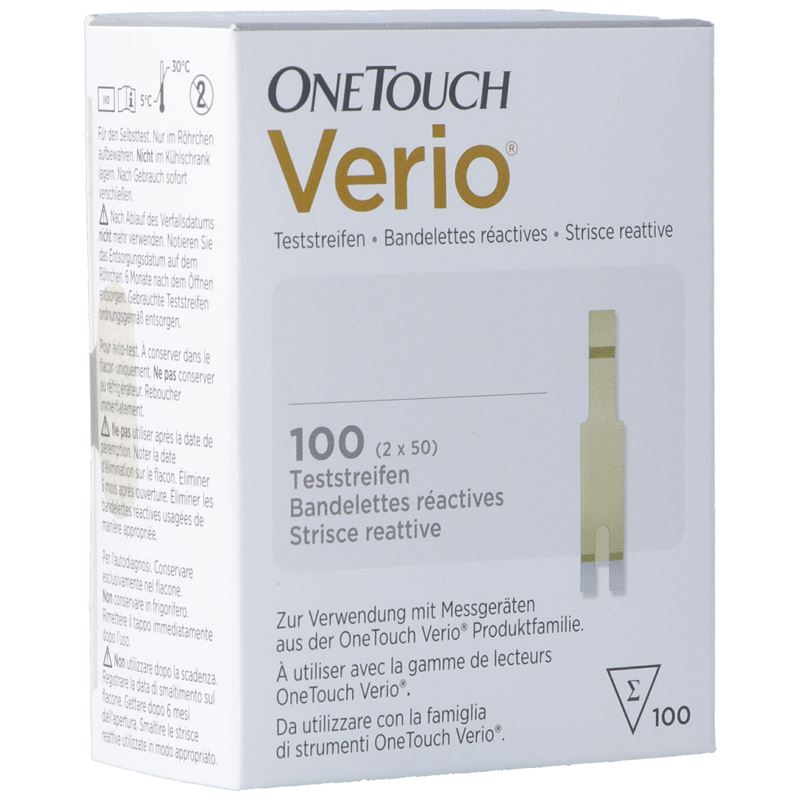 ONE TOUCH VERIO Teststreifen 2 x 50 Stk