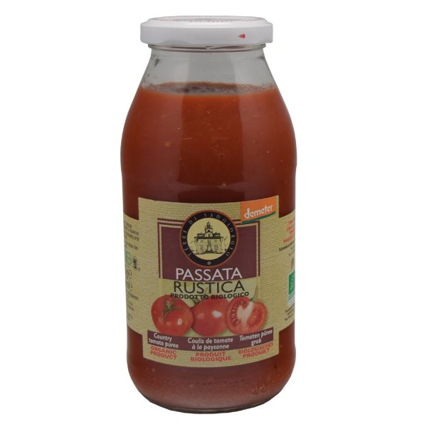 TERRE DI SANGIORGIO Passata Rustica Demeter 510 g