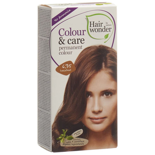 HENNA Hairwonder Colour & Care 6.35 haselnuss