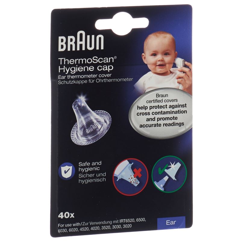 BRAUN (PI-APS) ThermoScan Schutzka LF40EULA 40 Stk