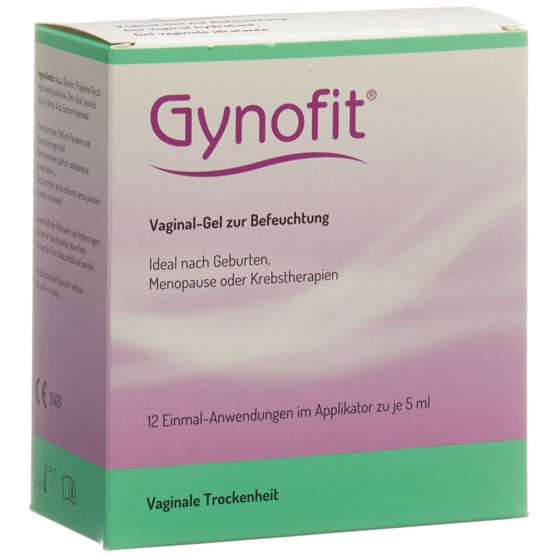 GYNOFIT Befeuchtungs-Gel Vaginalgel 12 x 5 ml