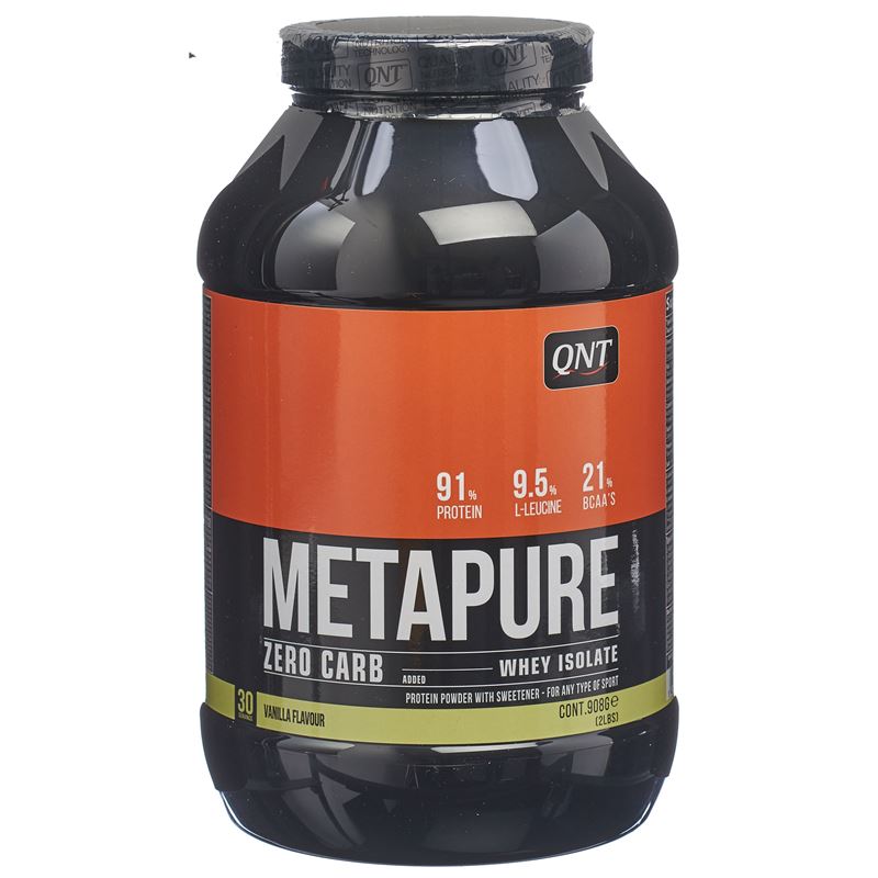 QNT Zero Carb Metapure Vanilla 908 g