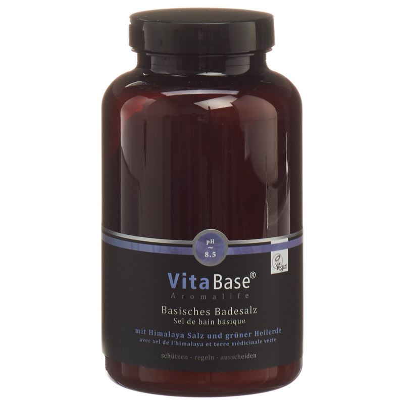 VITABASE Basisches Badesalz Ds 500 g