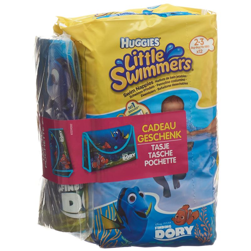 HUGGIES Little Swimmers Windel Gr2-3 12 Stk