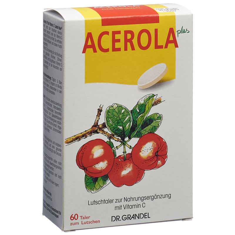 DR GRANDEL Acerola Plus Lutschtaler Vit C 60 Stk