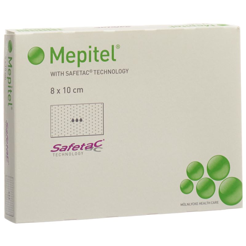 MEPITEL Wundauflage 8x10cm Silik 5 Stk