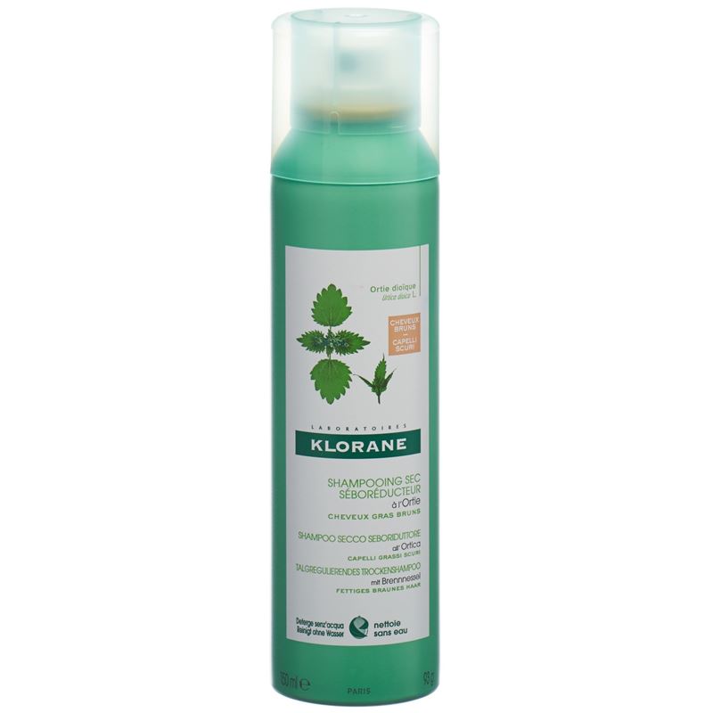 KLORANE Trockenshampoo Brennnessel getö Spr 150 ml