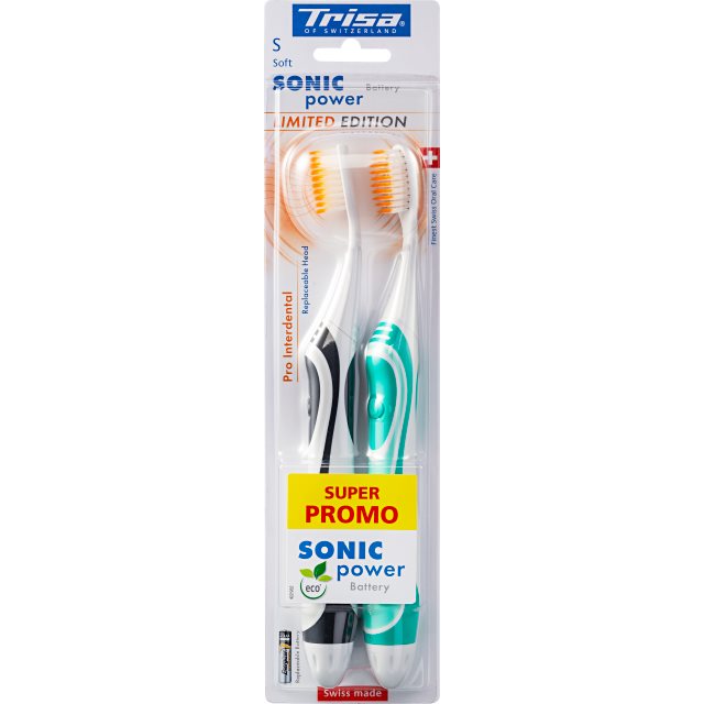 TRISA SONICPOWER Battery Pro Interdental DUO 2 Stk