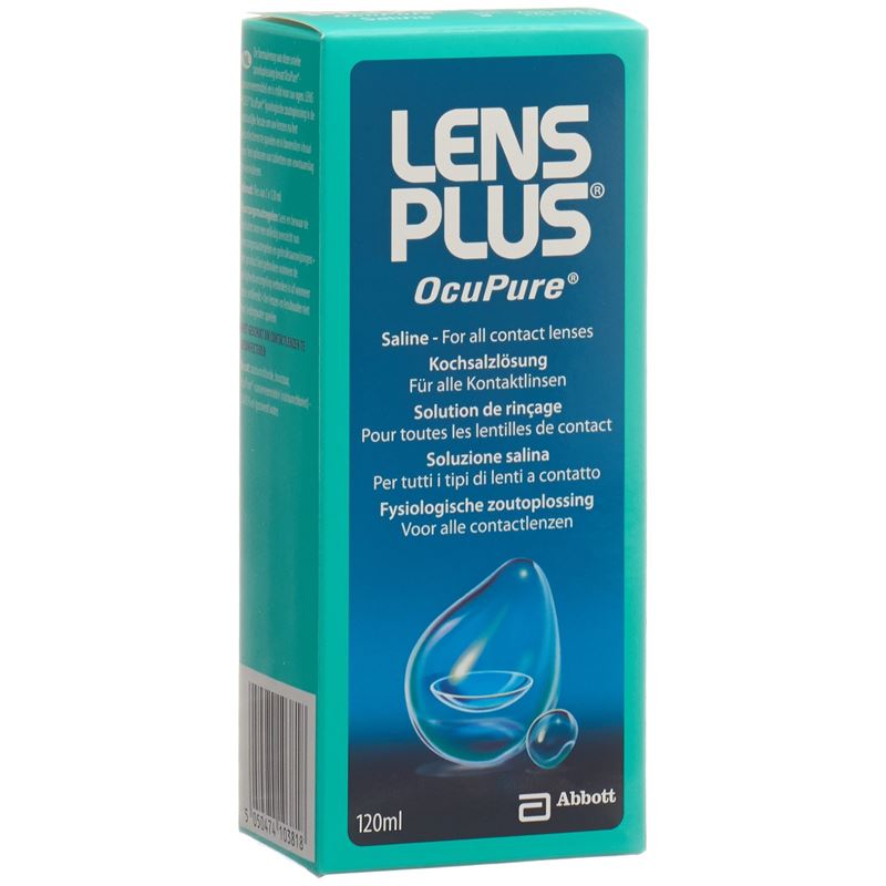 LENS PLUS OcuPure Kochsalzlösung Fl 120 ml