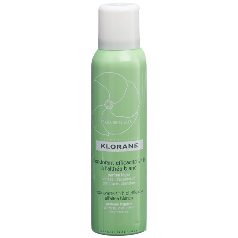 KLORANE Deodorant 24 h weisse Malve Spr 125 ml