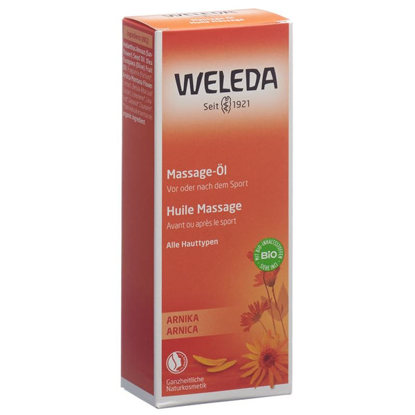 WELEDA ARNIKA Massage-Öl Glasfl 100 ml